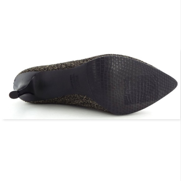 New STUART WEITZMAN Metallic Knit Sock Booties 8.5 - Picture 8 of 8